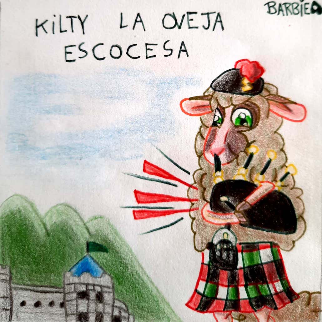 Kilty Ła oveja escocesa
