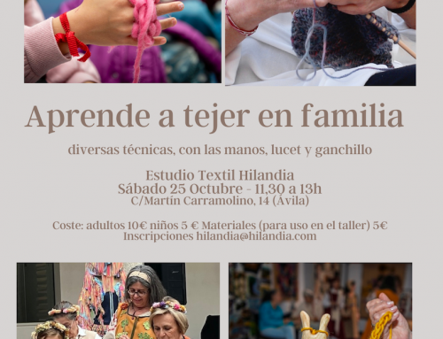 Aprende a tejer en familia