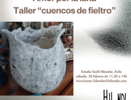 Taller cuencos de lana