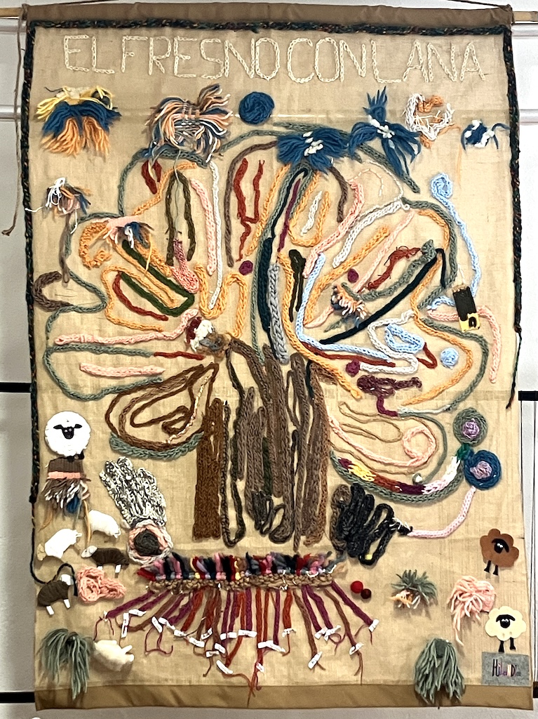 El Fresno con lana el tapiz