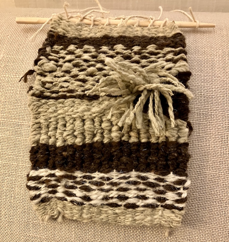 Micromapa de lanas Horizonte. Taller iniciación tejido alto lizo