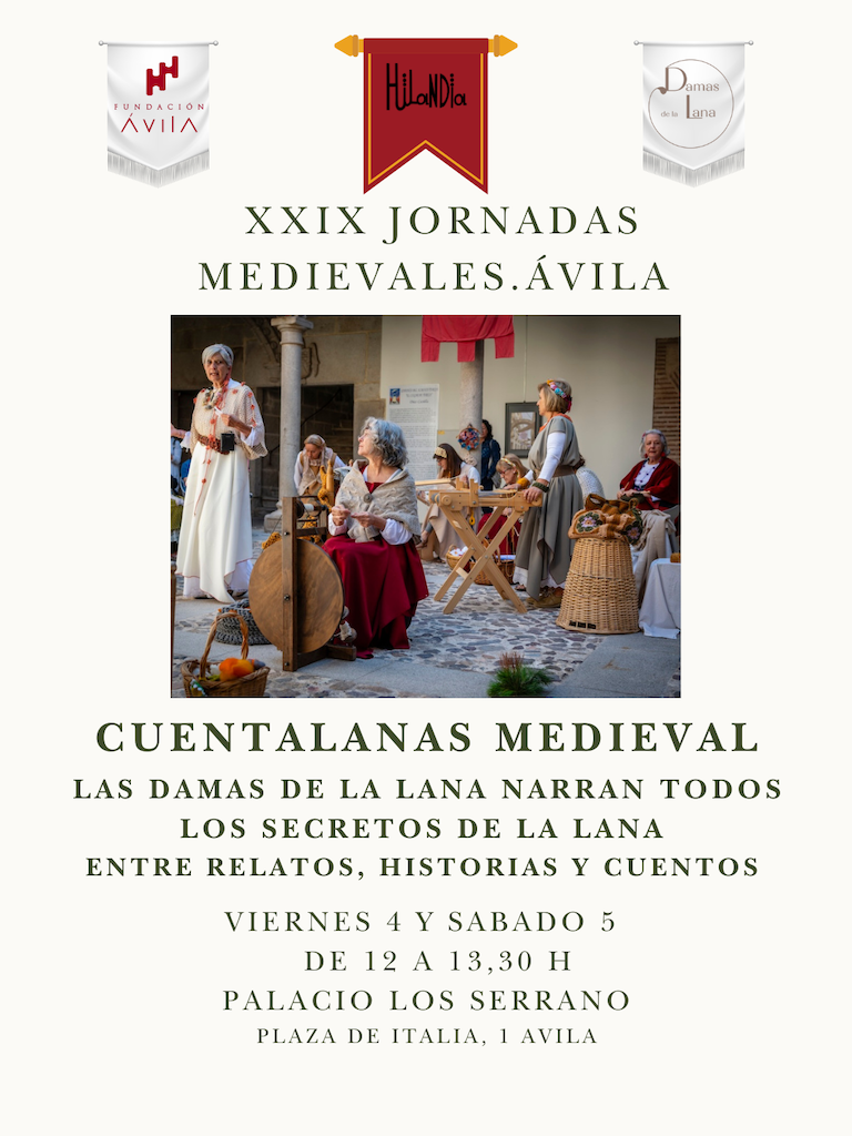 Cuentalanas medieval Cartel Cuentalanas Medieval Hilandia