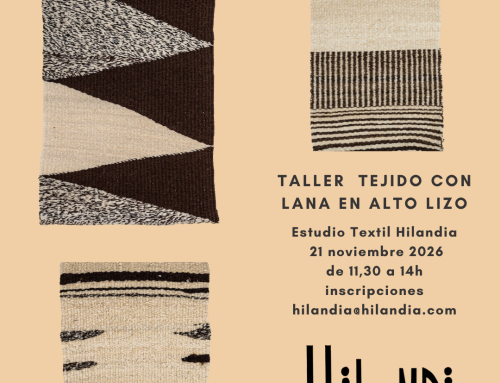 Taller de tejido en alto lizo